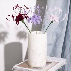 Mini DIY Kit Blomster av Piperensere, Edderkopplilje, soft rosa, lys lilla, mørk rød, 1 pk.