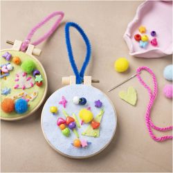 Mini DIY Kit Broderi, Fantasi, 1 pk.