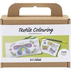 Mini DIY Kit Tekstilfargelegging