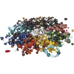 Indisk glassperlemix