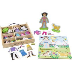 Melissa & Doug Magnetiske utkledningsdukker