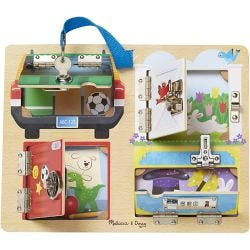 Melissa &amp; Doug låsetavle