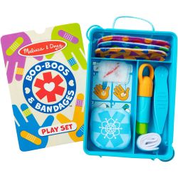 Melissa og Doug Boo-Boos og bandasjelekesett, 5 cm, 21, 14 cm, 1 sett