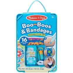 Melissa og Doug Boo-Boos og bandasjelekesett, H: 5 cm, L: 21, B: 14 cm, 1 sett