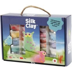 Silk Clay® Gaveeske, ass. farger, 1 sett
