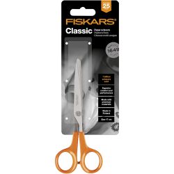Fiskars Klassieke Universele Schaar, L: 17 cm, 1 stuk
