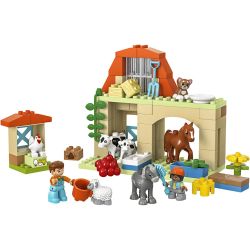 LEGO® DUPLO® Dyrestell på Gården