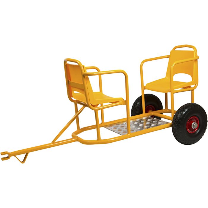 RABO Moon-Car Trolley, H: 48 cm, L: 145 cm, B: 57 cm, gul, 1 stk.
