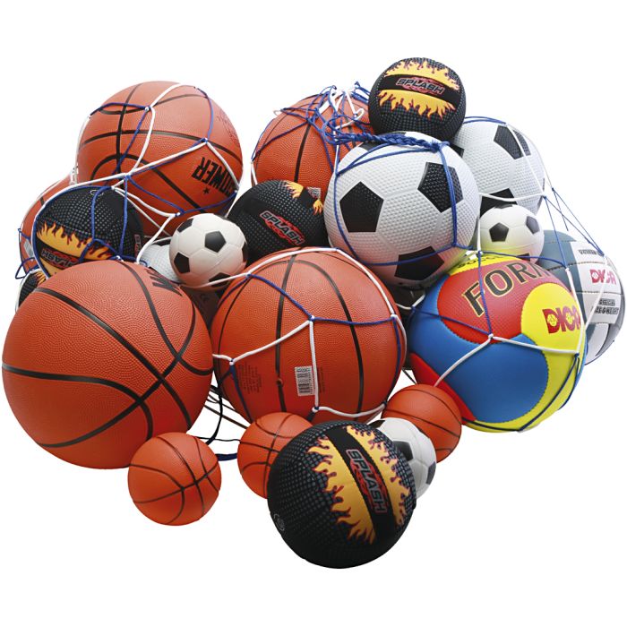 Ballsett medium, 27 stk./ 1 sett