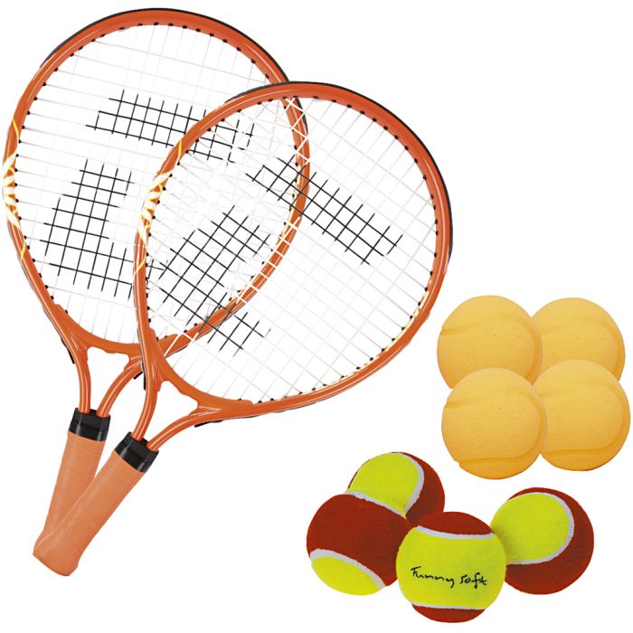 Barnetennis-sett, 10 deler/ 1 sett