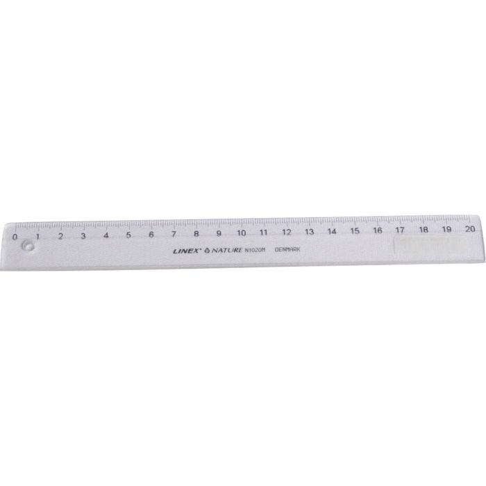Linjal, L: 20 cm, 1 stk.