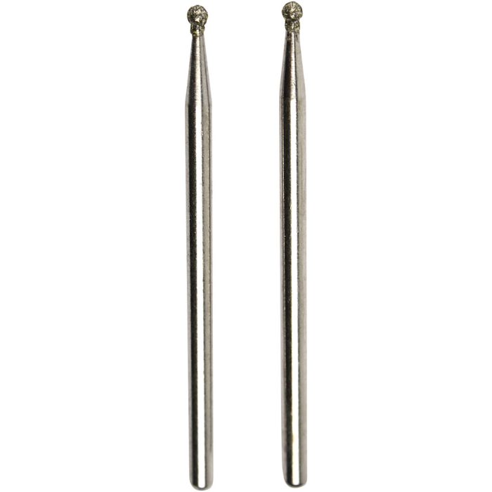 Diamantstift, str. 1,8 mm, 2 stk./ 1 pk.