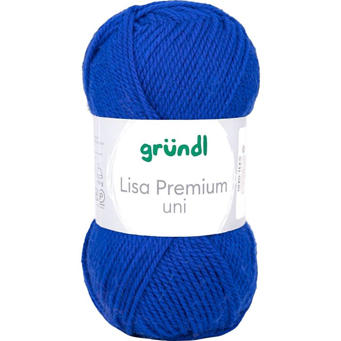 Acrylgarn, pinne 3-3,5, blå, 50 g/ 1 nst.