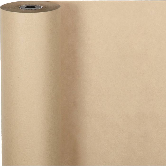 Gavepapir, B: 50 cm, 70 g, natur, 100 m/ 1 rl.