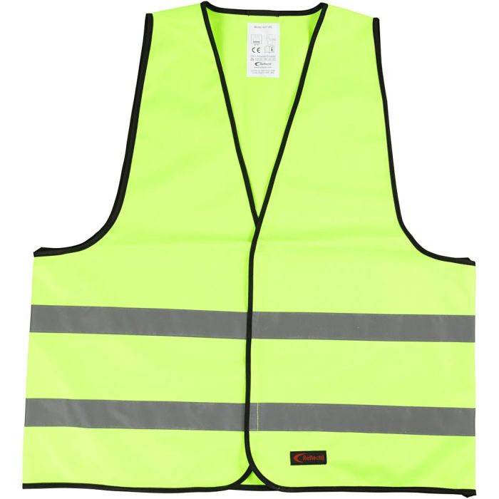 Refleksvest, L: 73 cm, B: 65 cm, str. XL, grønn, 1 stk.