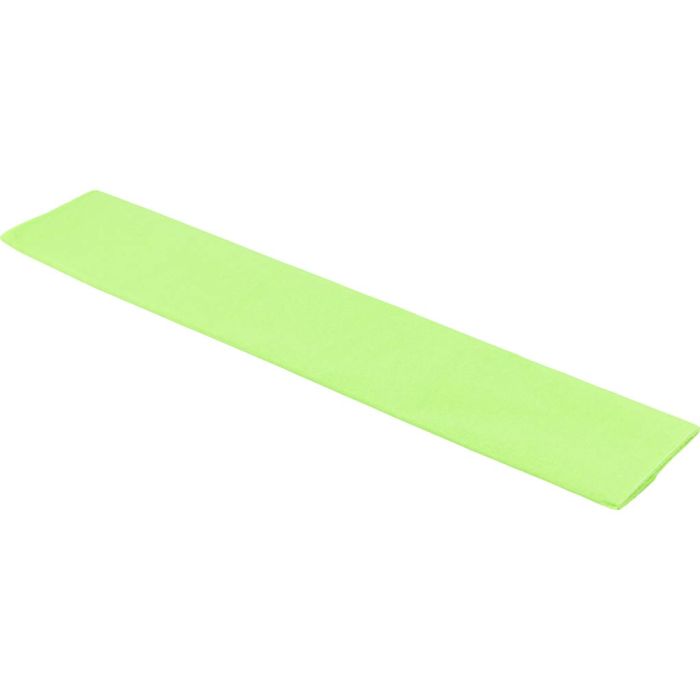 Kreppapir, ark 50x250 cm, 22 g, lys grønn, 1 legg/ 1 pk.