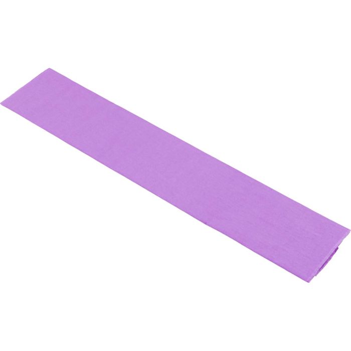 Kreppapir, ark 50x250 cm, 22 g, lys lilla, 1 legg/ 1 pk.