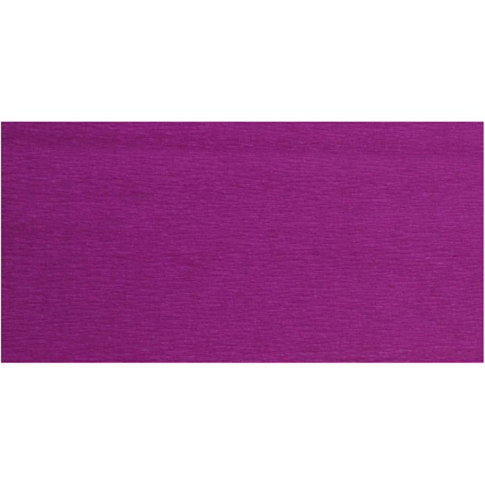Kreppapir, ark 50x250 cm, 22 g, violet, 10 legg/ 1 pk.