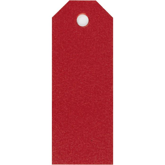 Manillamerker, str. 3x8 cm, 220 g, rød, 20 stk./ 1 pk.