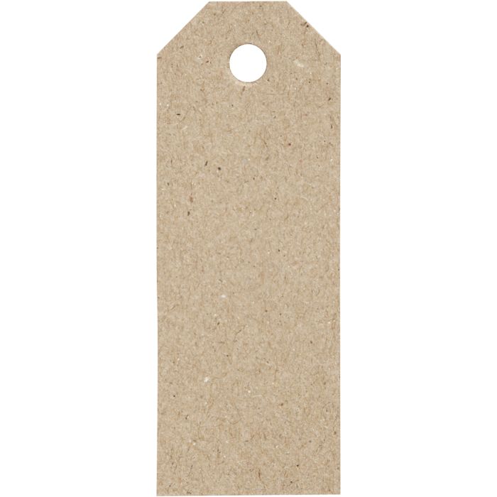 Manillamerker, str. 3x8 cm, 220 g, natur, 20 stk./ 1 pk.