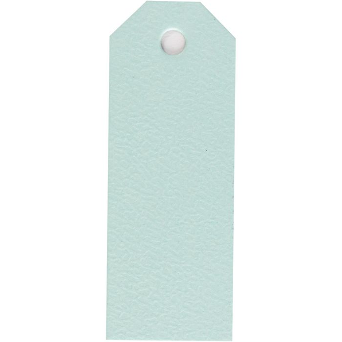 Manillamerker, str. 3x8 cm, 220 g, lys blå, 20 stk./ 1 pk.
