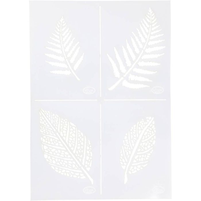 Stensil, blad, A4, ark 210x297 mm, 1 stk.