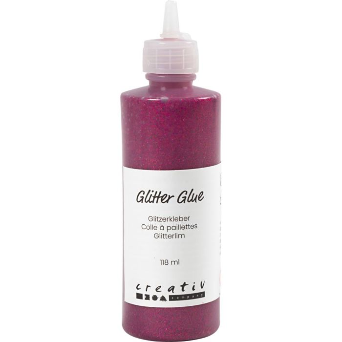 Glitterlim, pink, 118 ml/ 1 fl.