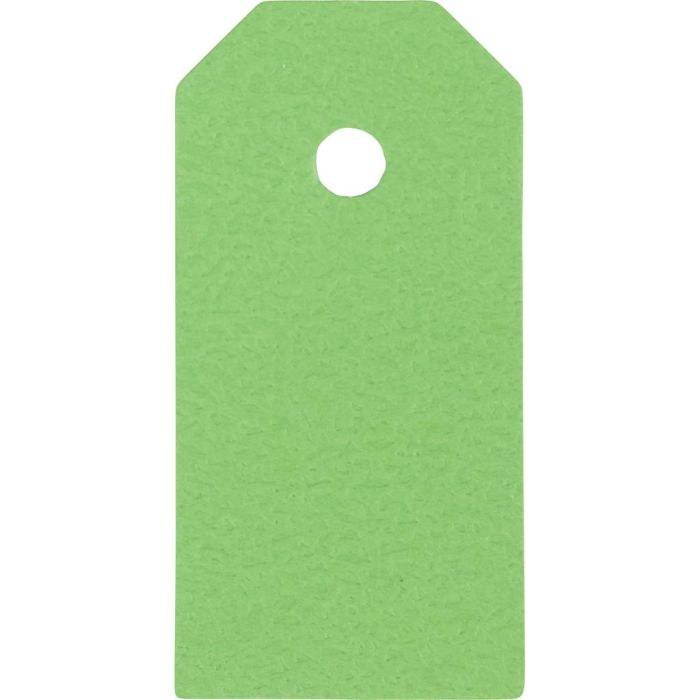 Manillamerker, str. 3x6 cm, 250 g, grønn, 30 stk./ 1 pk.