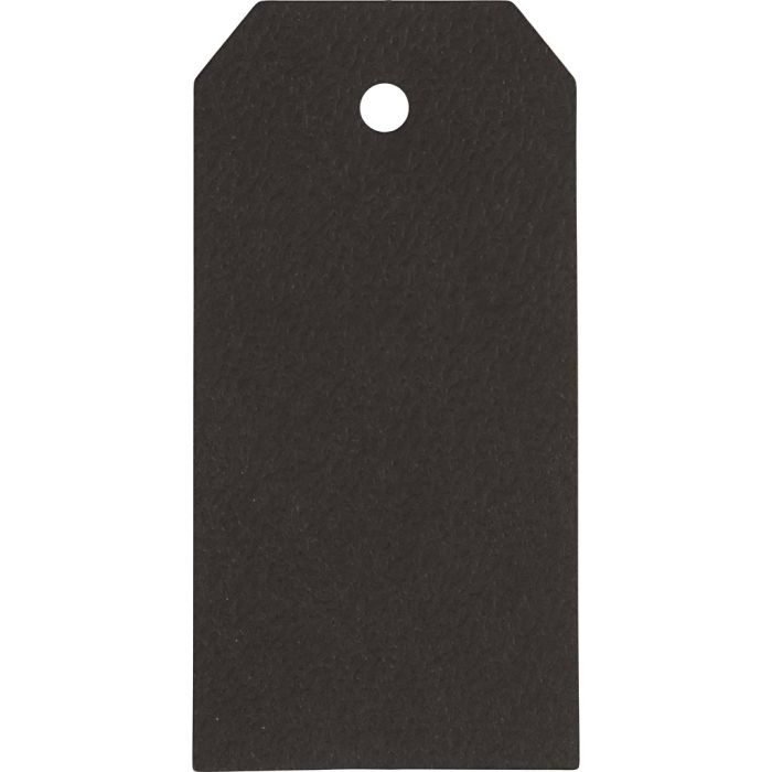 Manillamerker, str. 5x10 cm, 250 g, svart, 20 stk./ 1 pk.