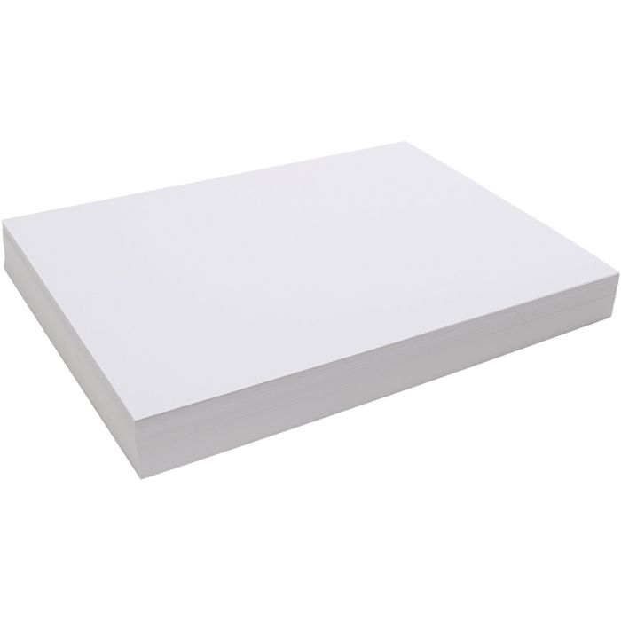 Kartong, A3, ark 297x420 mm, 180 g, hvit, 20 ark/ 1 pk.