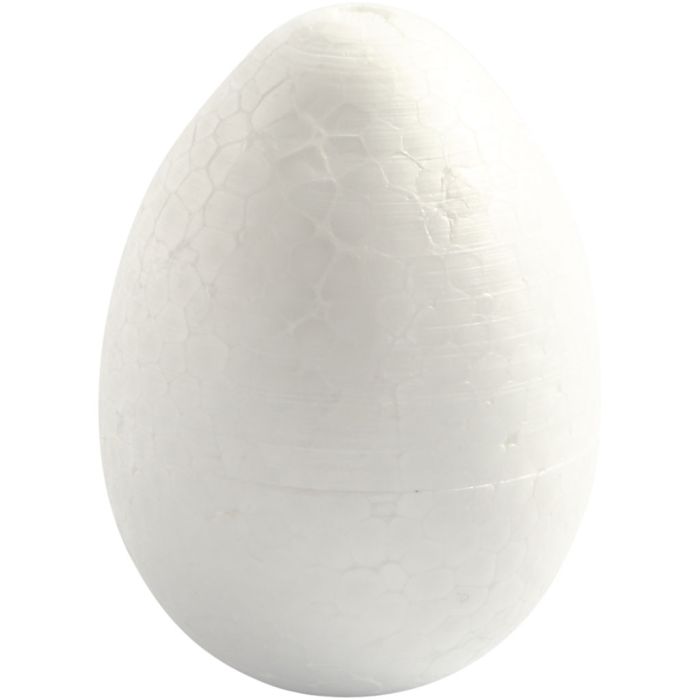 Egg, H: 10 cm, hvit, 5 stk./ 1 pk.