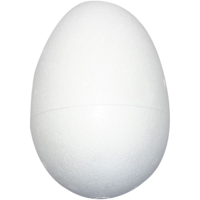 Egg, H: 12 cm, hvit, 25 stk./ 1 pk.