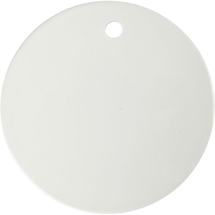 Plate, 15 cm, 0,5 cm, hvit, 1 stk.