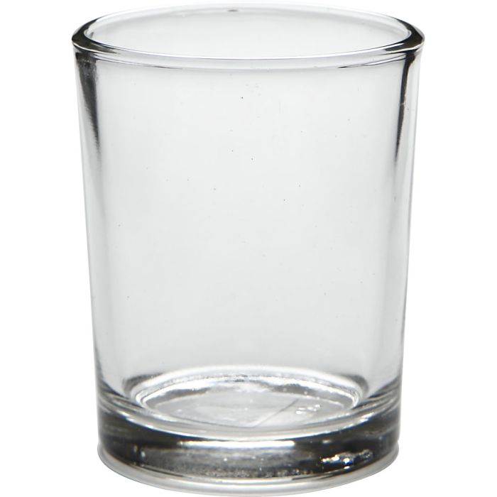 Te-Lys holder, H: 6,5 cm, dia. 4,5-5,5 cm, 120 ml, 12 stk./ 1 pk.