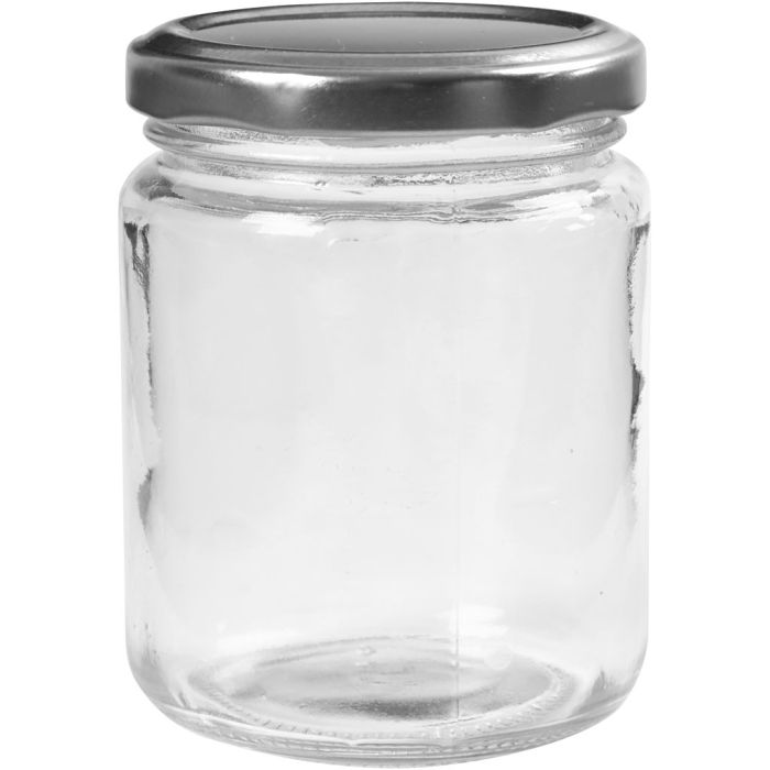 Sylteglass, H: 9,1 cm, dia. 6,8 cm, 240 ml, transparent, 12 stk./ 1 pk.