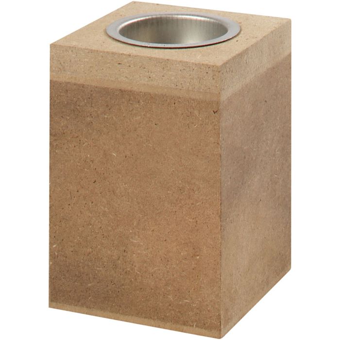 Telysestake, H: 10 cm, str. 7x7 cm, 1 stk.