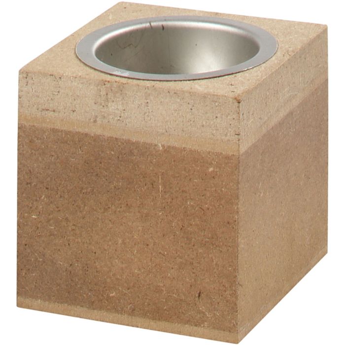 Telysestake, H: 6 cm, str. 6x6 cm, 1 stk.