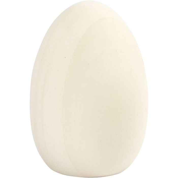 Egg, H: 8 cm, dia. 6 cm, 1 stk.