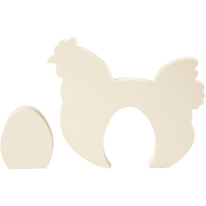 2i1 figur, H: 7,5+16 cm, B: 6,3+19,5 cm, tykkelse 2 cm, 1 sett