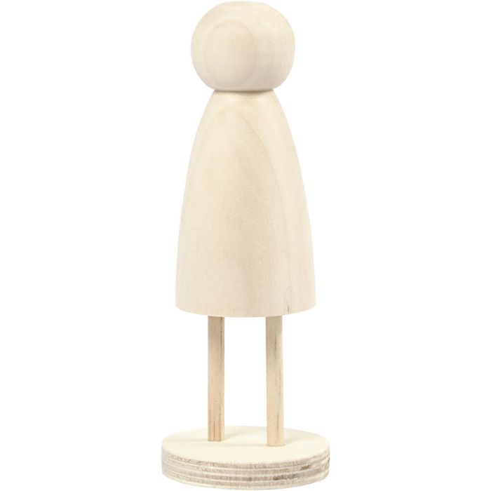 Kropp, H: 13,8 cm, dia. 5 cm, 1 stk.