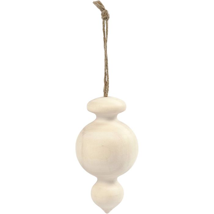 Dråpe, H: 7,5 cm, dia. 4 cm, 1 stk.