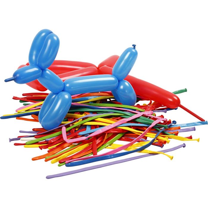 Ballonger, lang, L: 152 cm, 100 stk./ 1 pk.