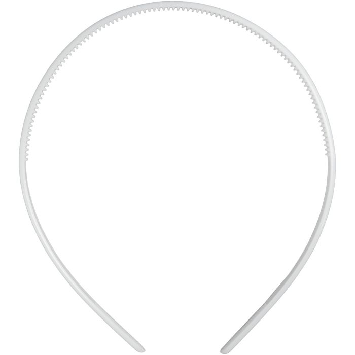 Hårbøyle , B: 8 mm, hvit, 5 stk./ 1 pk.