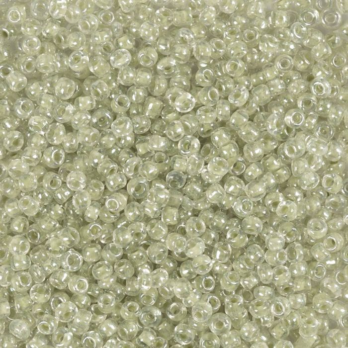 Rocaillesperler, nr. 15/0, dia. 1.7 mm, hullstr. 0,5-0,8 mm, perlemor, 25 g/ 1 pk.