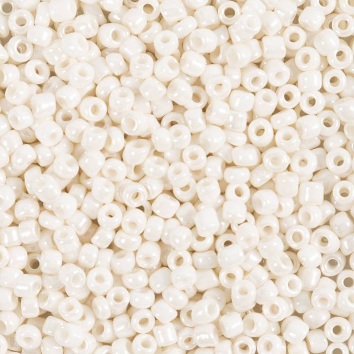 Rocaillesperler, nr. 8/0, dia. 3 mm, hullstr. 0,6-1,0 mm, matt frozen, rosa, 25 g/ 1 pk.