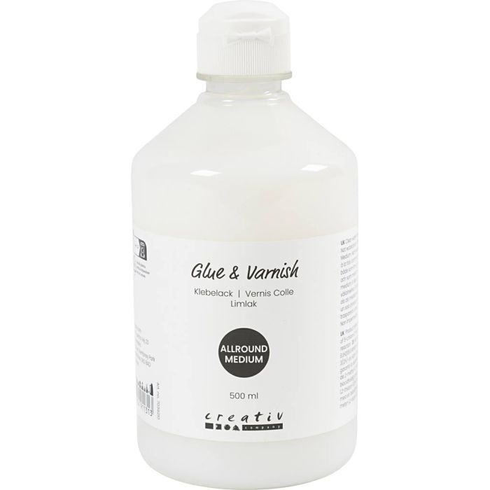 Limlakk, blank, 500 ml/ 1 fl.
