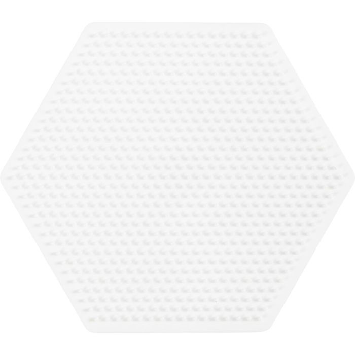 Perleplater, liten sekskant, str. 7x7 cm, mini, 1 stk.