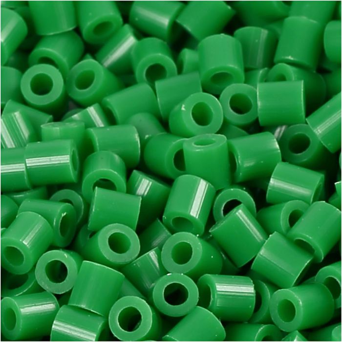 PhotoPearls, str. 5x5 mm, hullstr. 2,5 mm, medium, grønn (16), 1100 stk./ 1 pk.