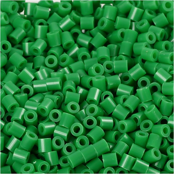 PhotoPearls, str. 5x5 mm, hullstr. 2,5 mm, medium, grønn (16), 6000 stk./ 1 pk.
