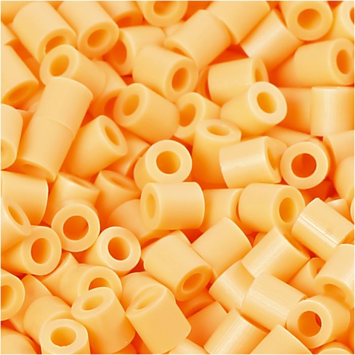 PhotoPearls, str. 5x5 mm, hullstr. 2,5 mm, medium, lys orange (26), 6000 stk./ 1 pk.